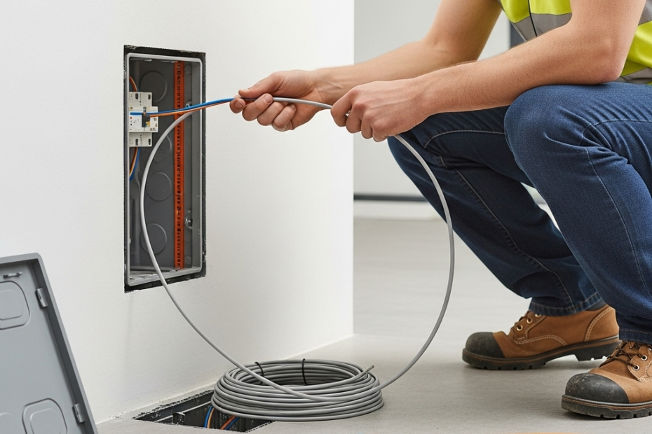 Bina içi iç Tesisat Çekme 13 Bina içi iç Tesisat Çekme