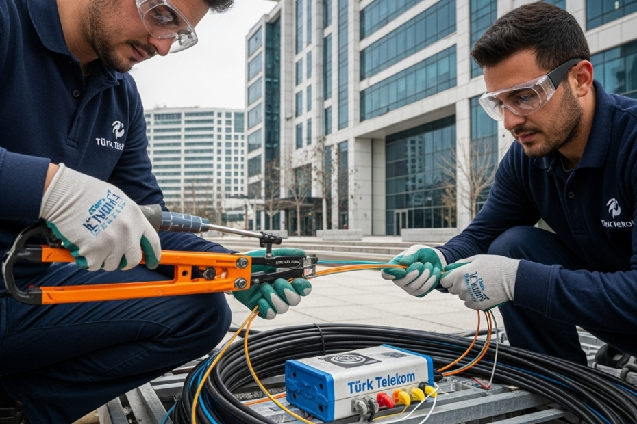 Türk Telekom Fiber Kablo Çekimi 4 Türk Telekom Fiber Kablo Çekimi